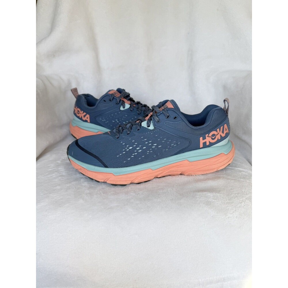 Hoka One One Challenger ATR 6 GTX Women Size 9.5 Blue Coral Trail Running Shoe